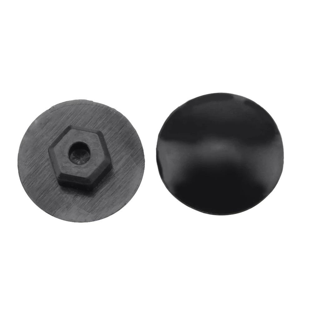 Черная пылезащитная водонепроницаемая крышка рулевой колонки для горного велосипеда MTB, винты M6, детали для болтов, верхняя крышка выноса руля