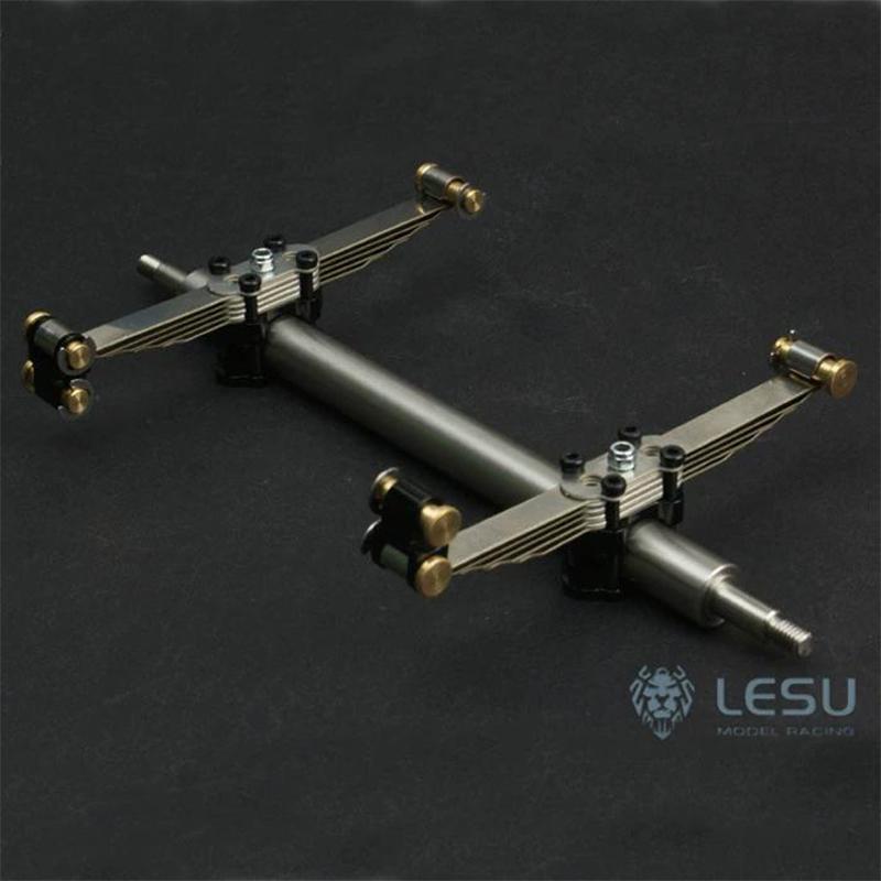LESU 1/14 Tamiya Truck Engineering Semi-trailer Small Wheel Suspension
