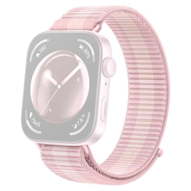 Nylon Wrist Strap for Huawei Watch Fit 4 Pro/Fit 4/Fit 3 Magic Tape Loop Watch Band