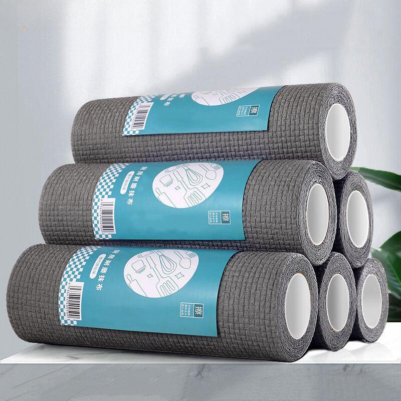 Одноразовая прочная кухонная ткань для чистки, тряпка для ежедневной чистки и тряпка