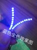 LED Luminous Flashing Eyelashes: Six-Mode Night Light False Lashes - Halloween Non-Grafting Style