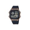 Casio Цифровая серия Квадратные Ретро Модные Водонепроницаемые Ударопрочные Спортивные Кварцевые Часы Ремешок из Смолы Мужские часы Серый AE1200WH-5AV