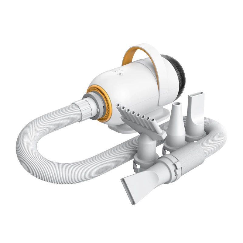 Фен для домашних животных: Высокомощная сушилка для шерсти собак и кошек с функцией обдува и всасывания