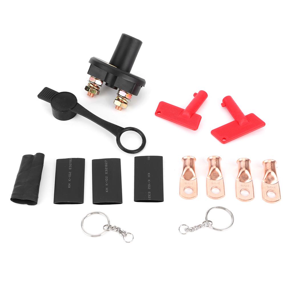 Battery Kill Switch Disconnect Isolator Anti Leakage Protection for Car Truck SUV Caravan