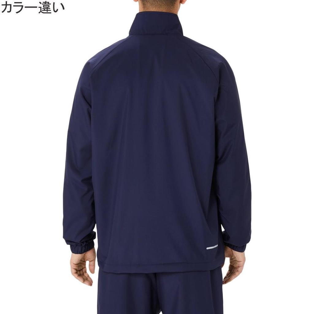 Training Wear Tricot Breaker Jacket 2031E745 Midnight X Brilliant White 3XL [ASICS] Men's