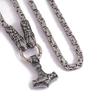 Personal Stainless Steel Viking Viking Snake Head Thunder Hammer Pendant Necklace Men 'S Tripper Pendant Necklace