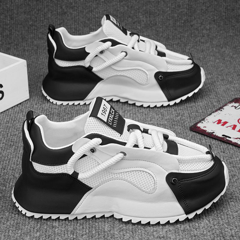 Модные мокасины Спортивная и досуговая повседневная обувь Обувь для мужчин Повседневные кроссовки Толстые мужские кроссовки Износостойкие Проветриваемые Новые