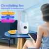 Безлопастной настольный вентилятор с 3 скоростями и цифровым дисплеем, мощный поток воздуха