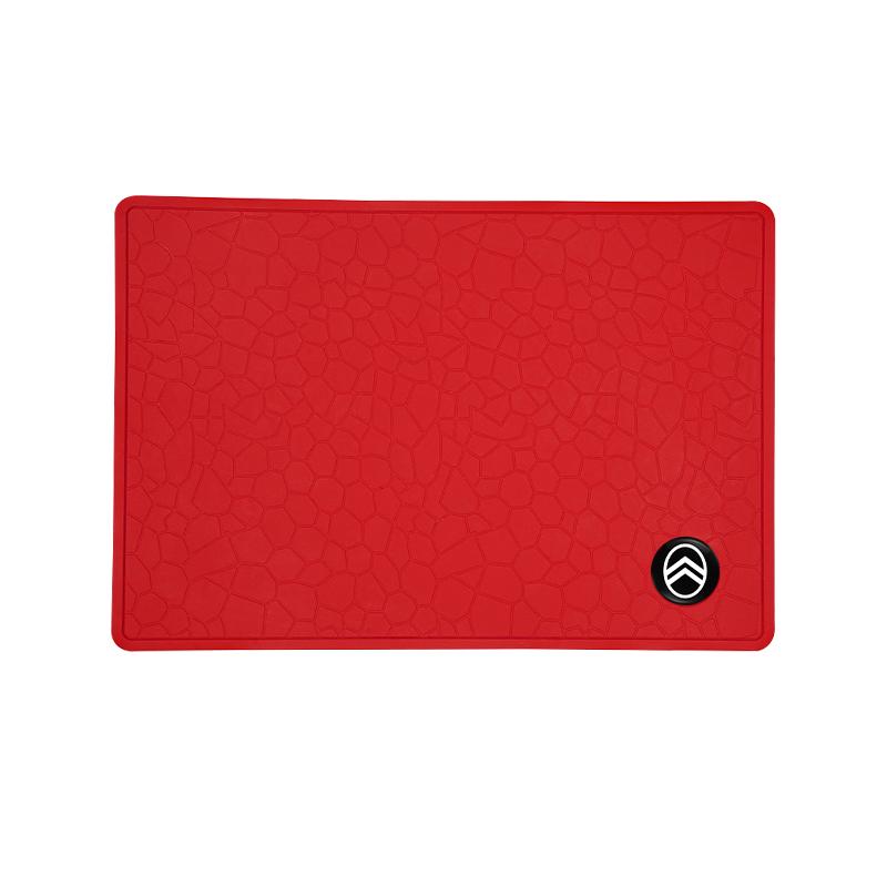 JYRN8 Car Dashboard Storage Anti Slip Pad Phone Store Items Mat For Citroen C3 C5 Aircross C5X C4 Cactus Picasso e-C3 C1 C-Crosser C6