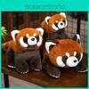 Red Panda Plush Toy Stuffed Animal Doll Cartoon Bedroom Decoration Kids Gift