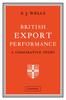 Книга British Export Performance : A Comparative Study