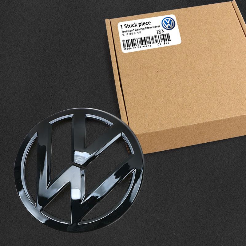 Для VW VOLKSWAGEN Новые 2 шт. Значок передней решетки автомобиля Заменяемая наклейка-эмблема для Volkswagen VW Golf 5 MK5 GTI
