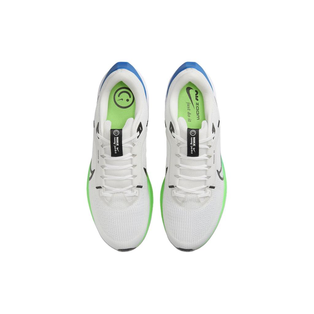 Nike Air Zoom Pegasus 40 Platinum Tint Green Strike Мужские кроссовки Белый Черный DV3853-006