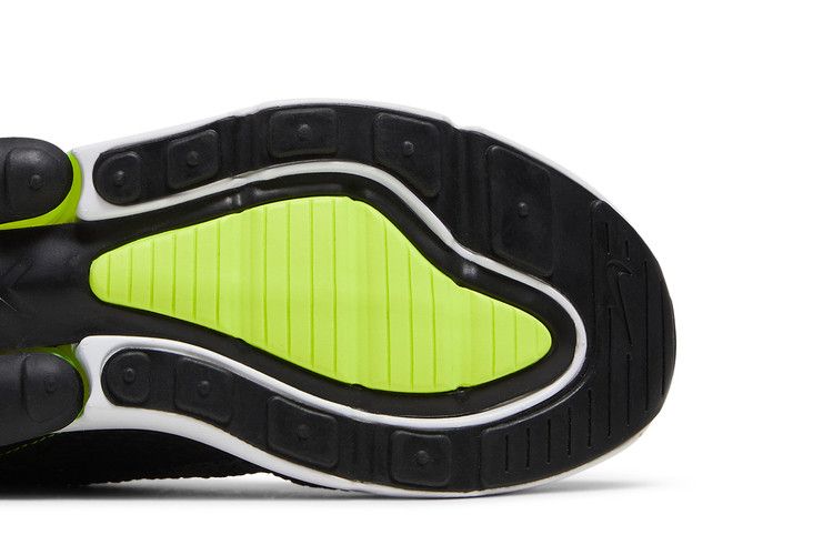 Детские кроссовки Nike Air Max 270 Retro Future (GS) Антрацит/Черный-Ярко-Малиновый-Вольт