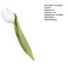 Artificial Tulip with Bendable Stem Realistic Fake Flower Low Maintenance Faux Tulip for Vase Flower Arrangement Home Party Wedding Decor