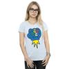 Disney Womens/Ladies Donald Duck Pop Fist Cotton T-Shirt
