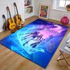 Custom KPop Demon Hunters Mat Personalized Name, Polyester Washable Indoor Entryway Rug, Gift for Christmas, Easter, Thanksgiving Day