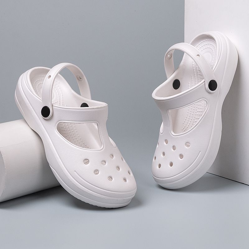 Шлепанцы, мюли, женские тапочки, пляжные сандалии, облачно-зеленые с каблуком, летняя мягкая обувь для женщин 2024 г., 39, акция, уникальная обувь из ЭВА