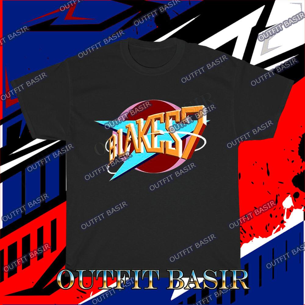New Blakes 7 Logo T-Shirt Funny Size S to 5XL