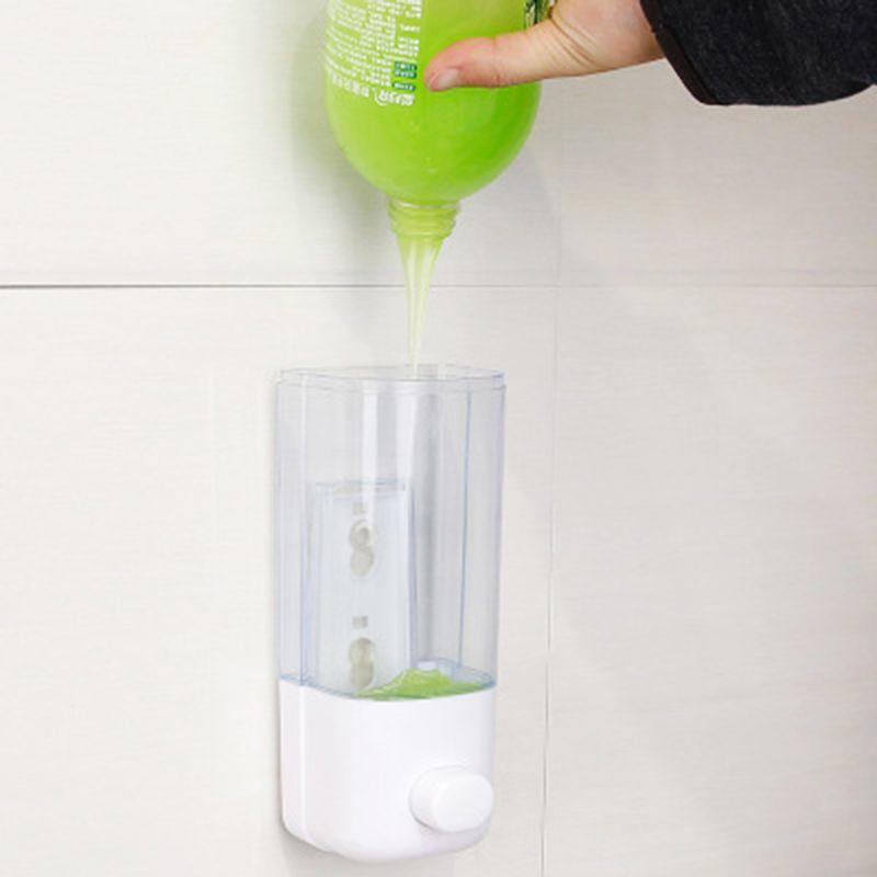 500ml Wall Soap Dispenser Wall Soap Dispenser Shampoo Press Transparent Balm Liquid Storage | Liquid Soap Dispensers