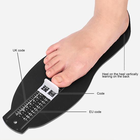 Измеритель стопы, точный измеритель стопы, удобный инструмент для измерения размера обуви, линейка для детей и взрослых