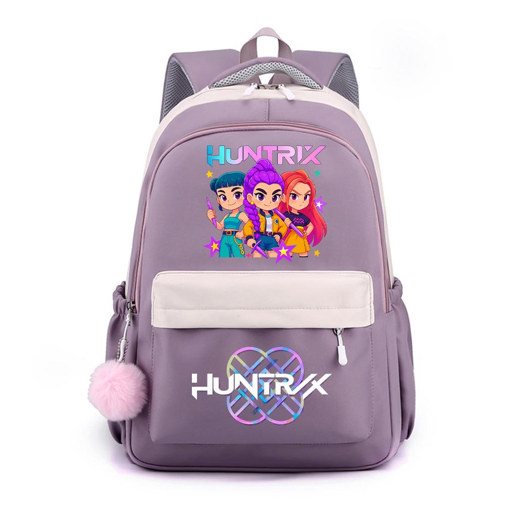 Cute Anime K-Pop Printed Large Capacity Backpack for Teenger Student Girl Boy Schoolbag Bookbag Kid Gift Women Waterproof Travel Bag Mochila