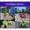 10,36" 4-канальный видеорегистратор Smart Blind Spot Radar BSD Сигнализация Автомобильный DVR Монитор Для Грузовика Автобуса