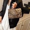 Summer New Design Y2k Leopard Print Small Flap Bag Motorcycle Style Women's PU Leather Shoulder Crossbody Bag