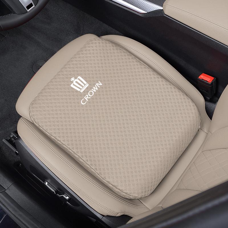 Для Toyota 2026 Горячие Колпаки на Колеса 1 шт. Чехлы на Сиденья Автомобиля Ледяной Шелк Подушка для Увеличения Роста Для Toyota Crown GR Corolla Yaris Aygo Priu