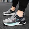 Модная сетчатая дышащая обувь с низким верхом, повседневная, нескользящая, спортивная обувь для мужчин, осень 2025, новая, удобные модные универсальные кроссовки на толстой подошве