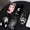 Чехол для телефона Singer M-Madonna для iPhone17,16,15,14,13,12 Plus,Max Мягкий силиконовый черный чехол