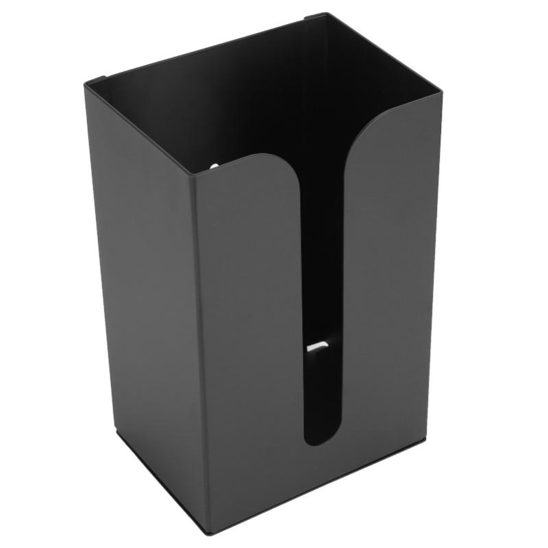 Black Tissue Box Holder Stand Wall Mount Napkin Organizer For Kitchen Bathroom Toilet
