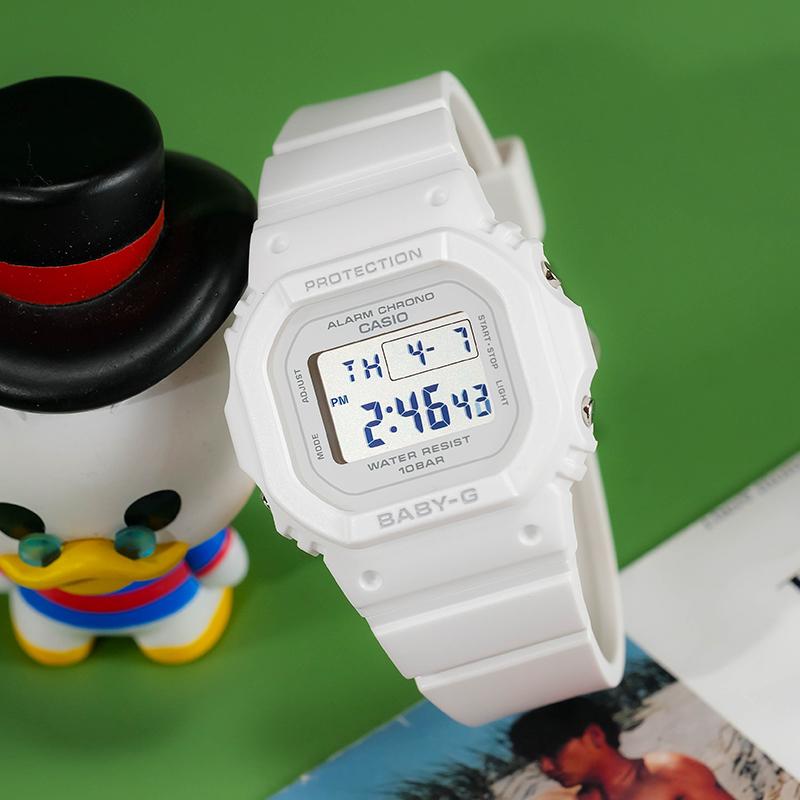 Casio Женские часы BABY-G Белые BGD-565-7PR BGD-565-7PR