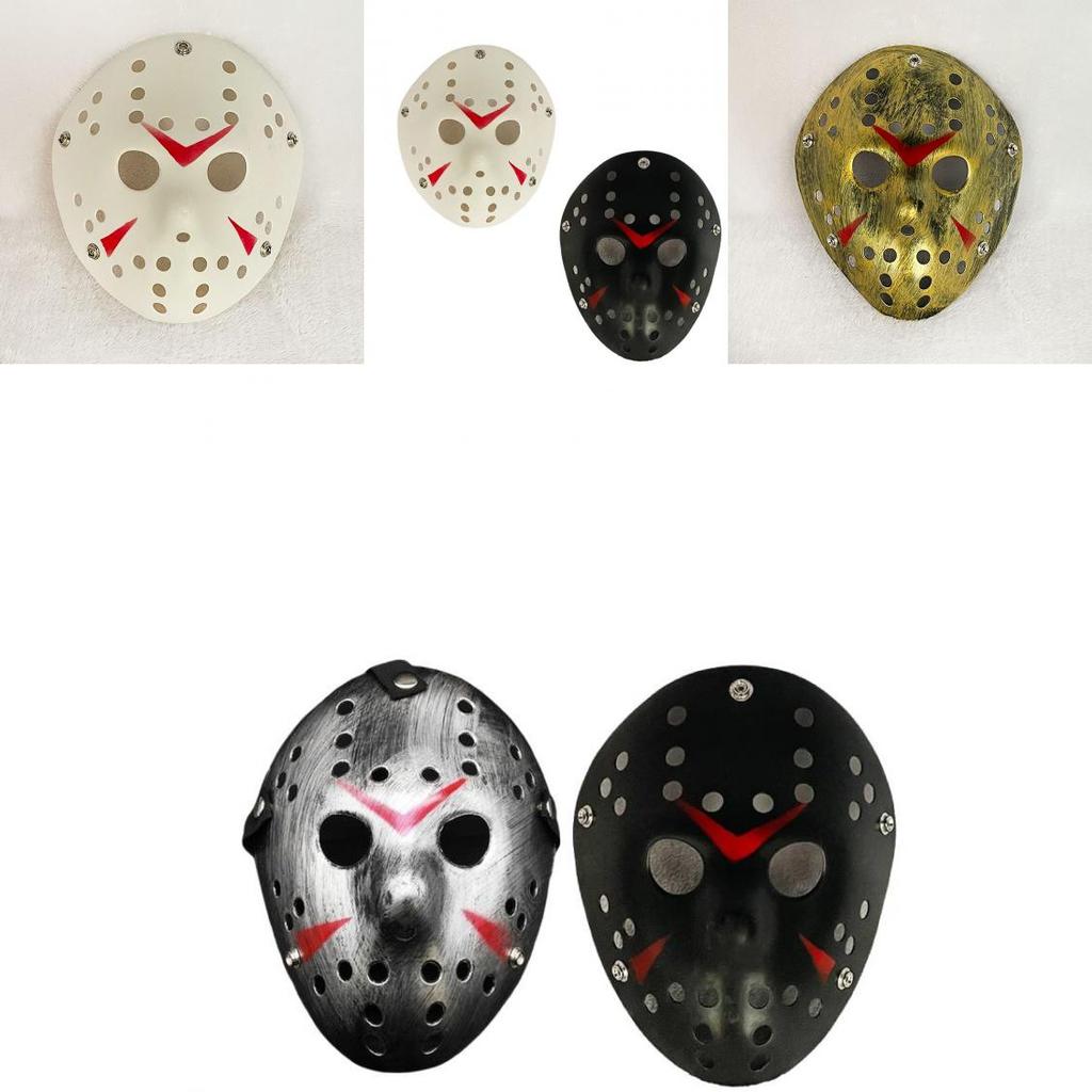 Маска Джейсона с эффектом крови для Хэллоуина, косплея, страшный хоррор-реквизит в нескольких цветах