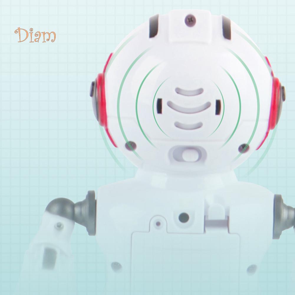 Электронный космический медвежонок, мигающий музыкальный робот, интерактивный детский игрушечный подарок для мальчиков
