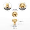 European Solid Brass Handles for Furniture Shell Shape Cabinet Knobs and Handles Kitchen Drawer Handles Shoe Cabinets Pulls