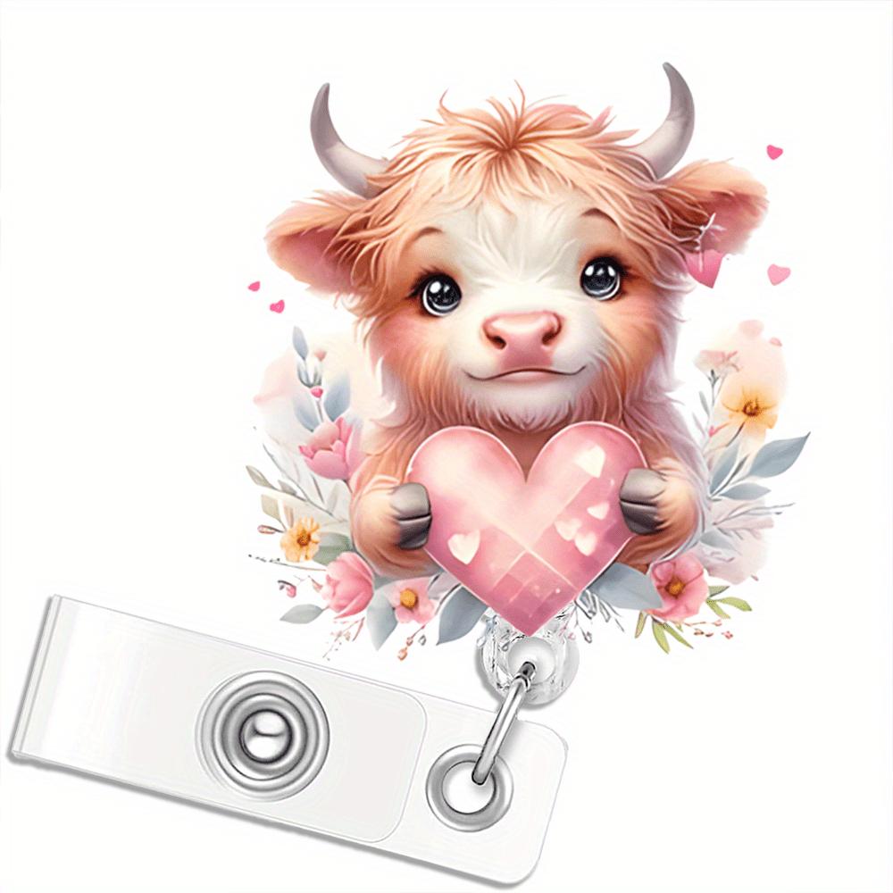 Yak Tape Measure Badge Reel - Expandable Christmas ID & Business Card Holder for Nurses and Doctors.