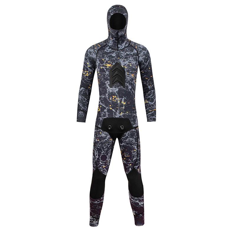 Diving Wetsuit 3/5mm Neoprene Split Set Men Women Camouflage Water Sports