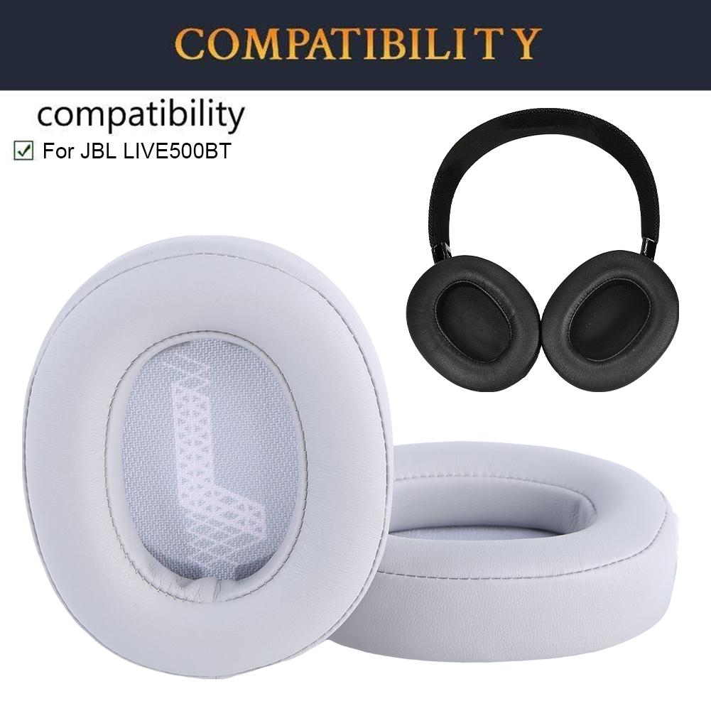 Амбушюры шумоизоляционные мягкие амбушюры для наушников JBL LIVE500BT (серый)