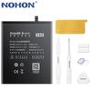 Сменный аккумулятор NOHON для Xiaomi Mi 5 6 8 9 Pro SE 10 POCOPHONE F1 CC9 CC9E 9Lite A3 4C Max2
