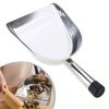 Thickened Cleaning Shovel Stainless Steel Home Handheld Short Countertop Table Supplies Tool Portable Mini Dustpan