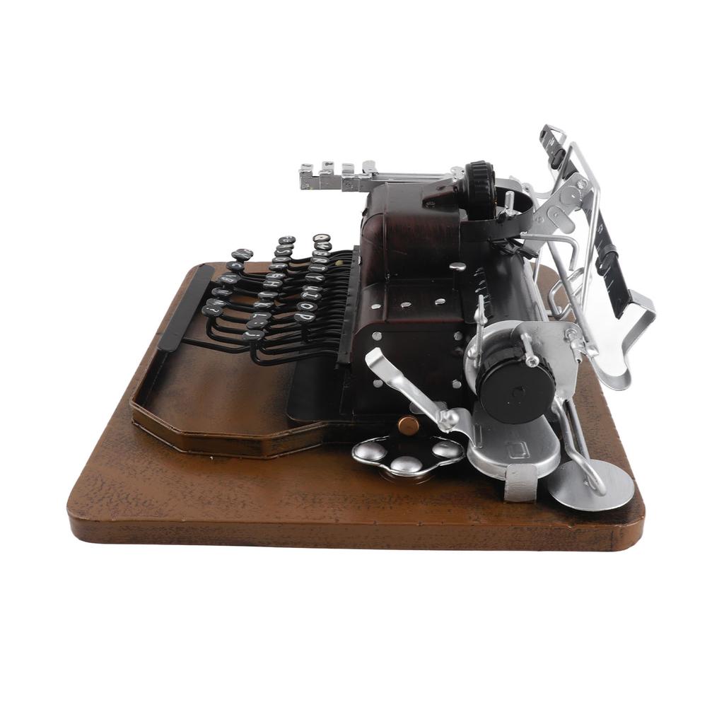 Винтажная модель пишущей машинки Декомпрессионная декоративная стильная антикварная модель пишущей машинки для дома