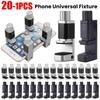 1-20 шт. Универсальный держатель-зажим для крепления ЖК-экрана, регулируемый зажим для крепления, пластиковый металлический зажим для крепления для iPhone-Xiaomi