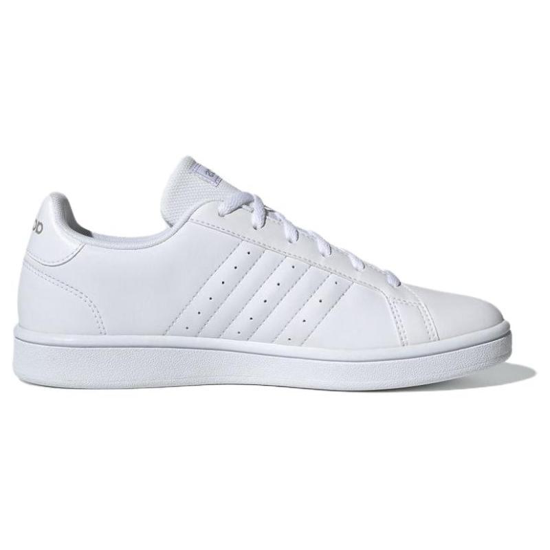 adidas Женские кроссовки Grand Court Base 'White Platinum Metallic' EE7874