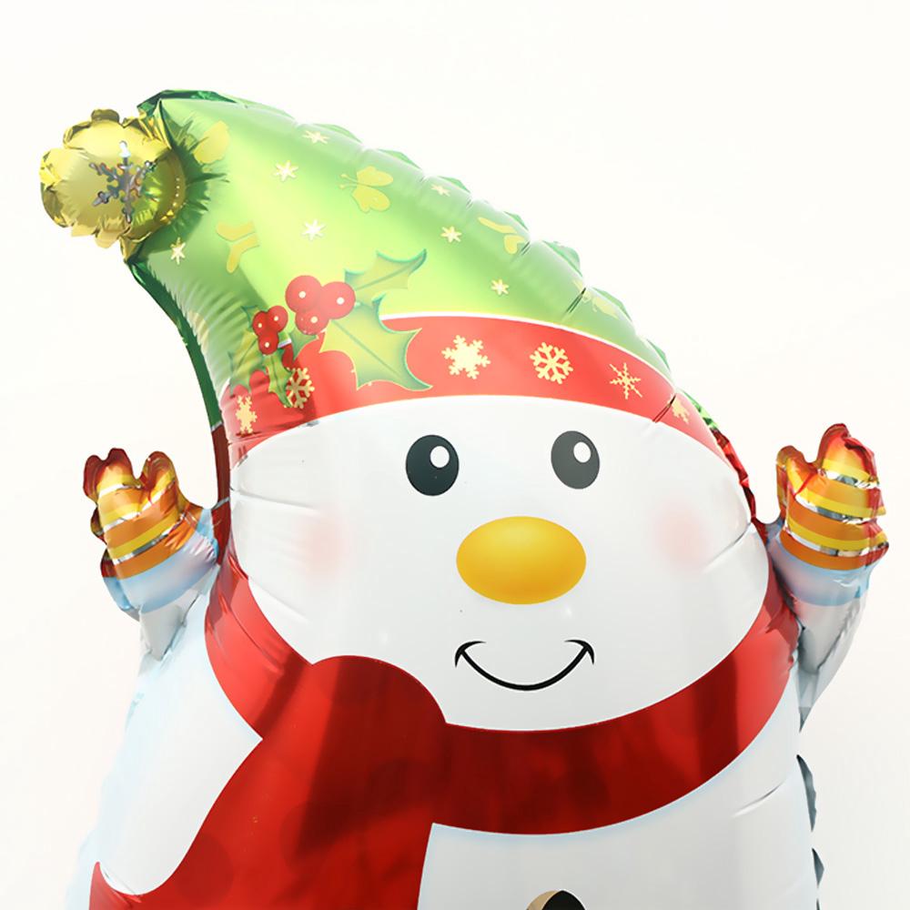 Горячая Распродажа Модный Надувной Гелиевый Детский Игрушечный Декор на День Рождения Фольгированный Шар Санта Клаус Рождество