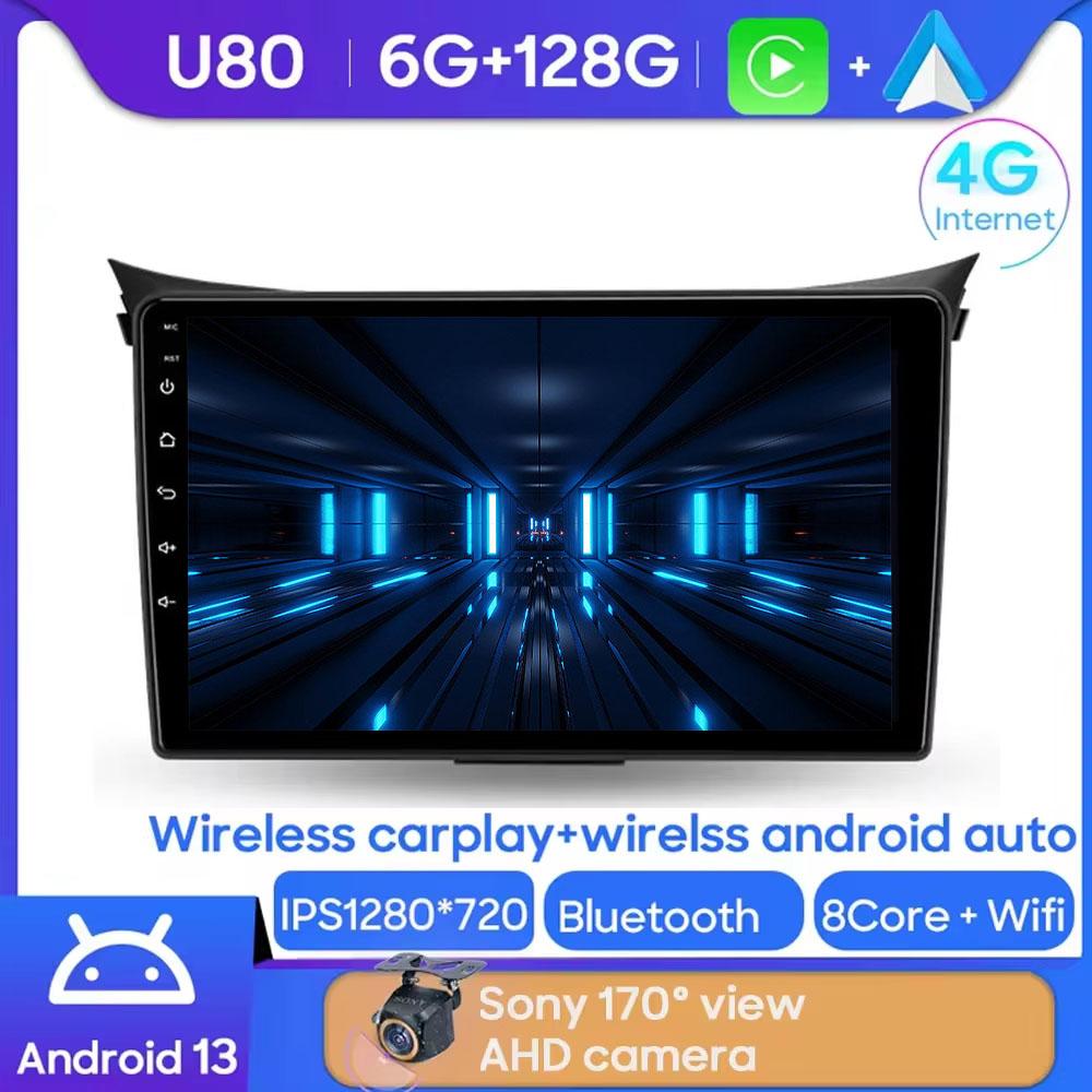 Android Car Radio For Hyundai i30 II 2 GD 2011 - 2017 No 2 Din Stereo Multimedia Video Player GPS 4G Carplay Auto DVD Head Unit