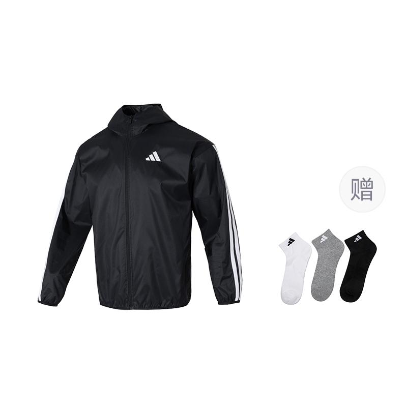 adidas Основные куртки и пальто Мужские Черный/Белый IM7848