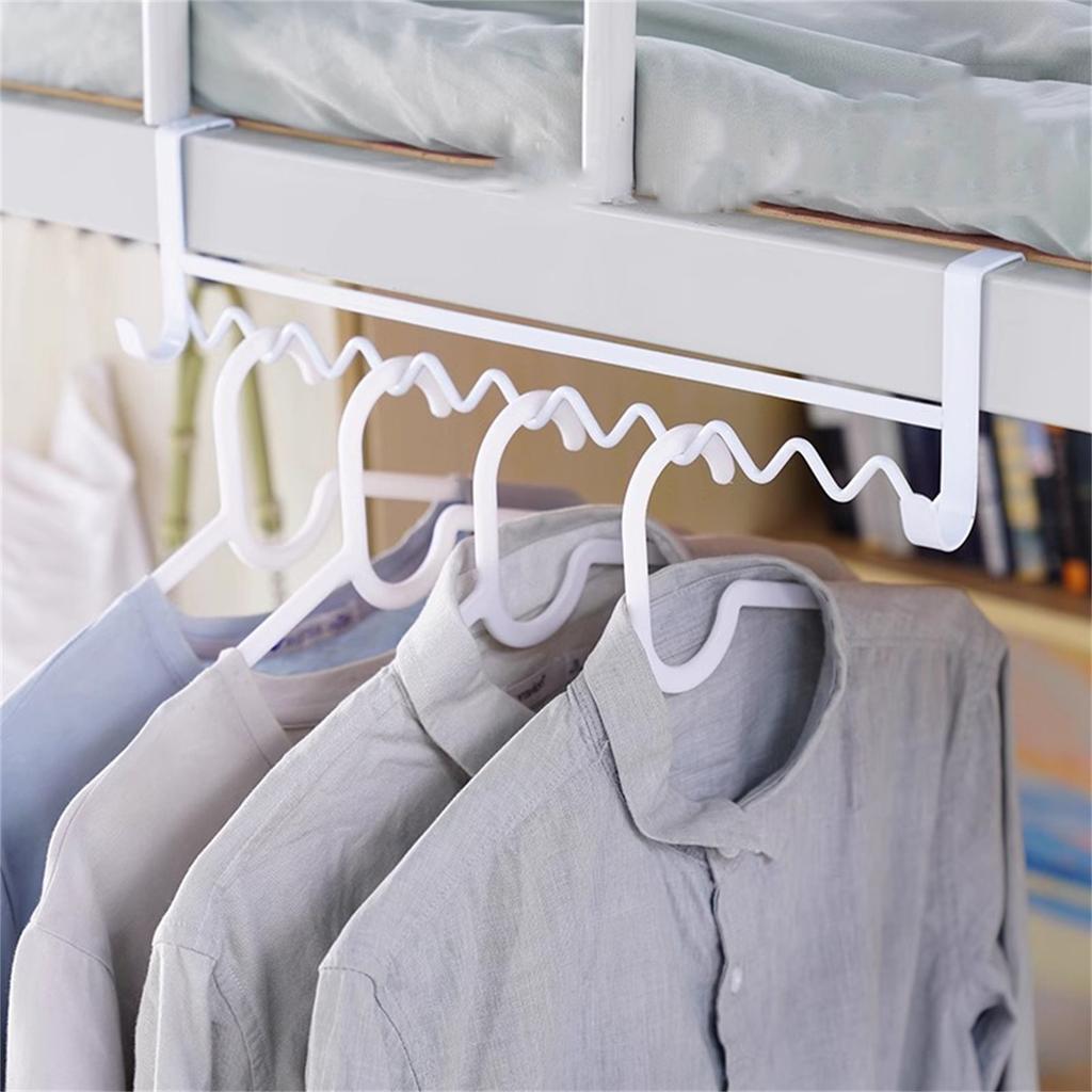 -Shaped Bedside Clothes Hanger – Space-Saving Wall Mounted Coat Rack For Pajamas, Robes, And Nightwear
