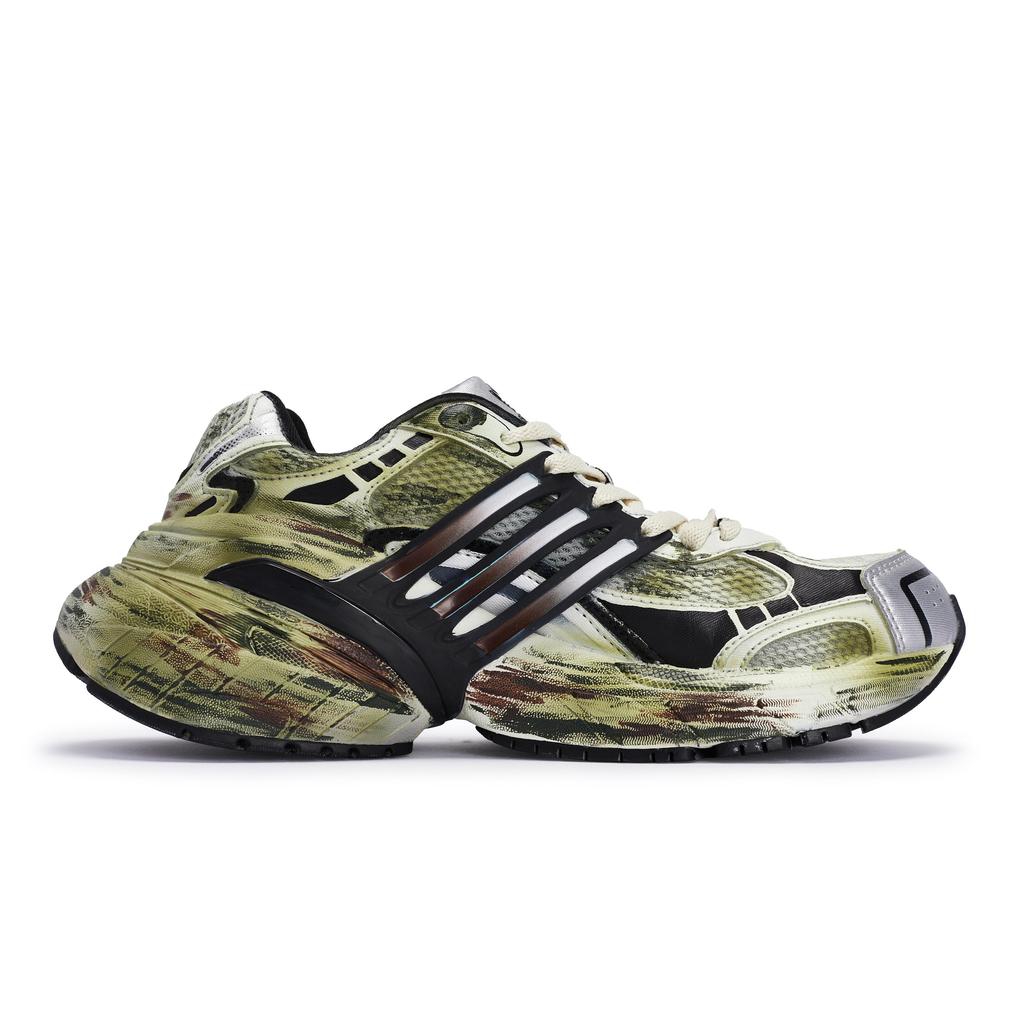 adidas Originals ADISTAR XLG Нескользящие Устойчивые к истиранию Низкие Повседневные Кроссовки Унисекс Желтый Серебристый Коричневый IH3381(Team80-S-BOX)