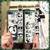 Panda Anti-knock Phone Case For Itel A25/A35/A25 Pro Waterproof Shockproof Back Cover Wristband Wrist Strap Soft case